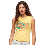 Superdry La Graphic ärmelloses T-shirt