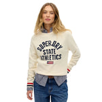 Superdry Slouchy Intarsia Graphic pullover