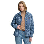 Superdry Outdoor Printed Fleece Reißverschlusspullover