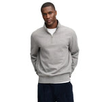 Superdry Essential Serif Logo halbreißverschluss-sweatshirt