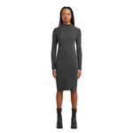 G-Star Washed Slim Fit langärmliges kurzes kleid