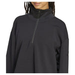 adidas All SZN Soft Lux halbreißverschluss-sweatshirt