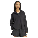 adidas All SZN Soft Lux halbreißverschluss-sweatshirt