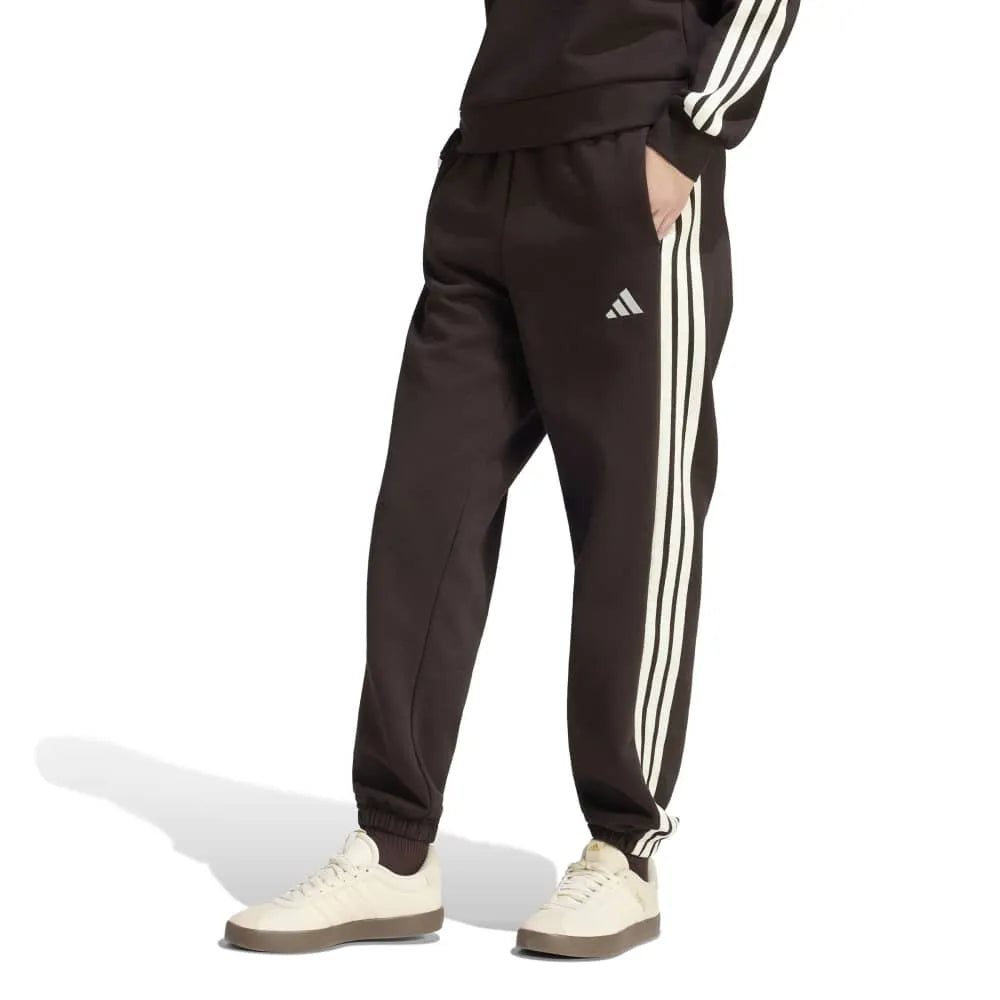 adidas Essentials 3 Stripes Fleece Loose-Fit Joggers