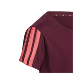 adidas Kinder Essentials kurzarm-T-shirt – Weinrot
