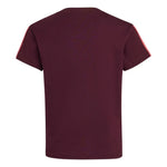 adidas Kinder Essentials kurzarm-T-shirt – Weinrot