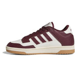 adidas Rapid Court Low sportschuhe – Weiß/Weinrot/Gum
