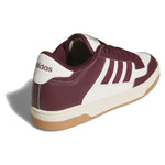adidas Rapid Court Low sportschuhe – Weiß/Weinrot/Gum