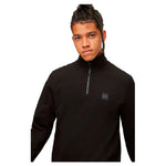 BOSS Zetrust 10234591 ORANGE halbreißverschluss-sweatshirt