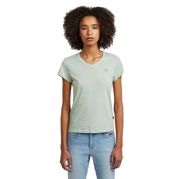 G-Star Overdyed Eyben kurzarm-T-shirt mit v-ausschnitt
