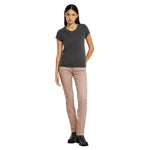 G-Star Overdyed Eyben Slim 2.0 kurzarm-T-shirt mit v-ausschnitt – Tiefschwarz