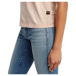 G-Star Overdyed Front Seam kurzarm-T-shirt