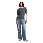 G-Star Washed A Line Slim Fit kurzarm-T-shirt