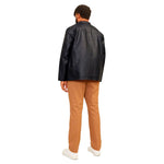 Jack & Jones Dylan Clean Plus Size lederjacke