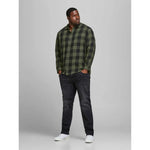 Jack & jones Gingham Plus Size langarmhemd