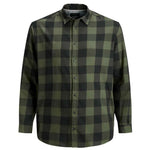 Jack & jones Gingham Plus Size langarmhemd
