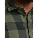 Jack & jones Gingham Plus Size langarmhemd