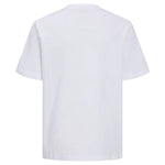 Jack & Jones Gradient Print kurzarm-T-shirt – Reinweiß