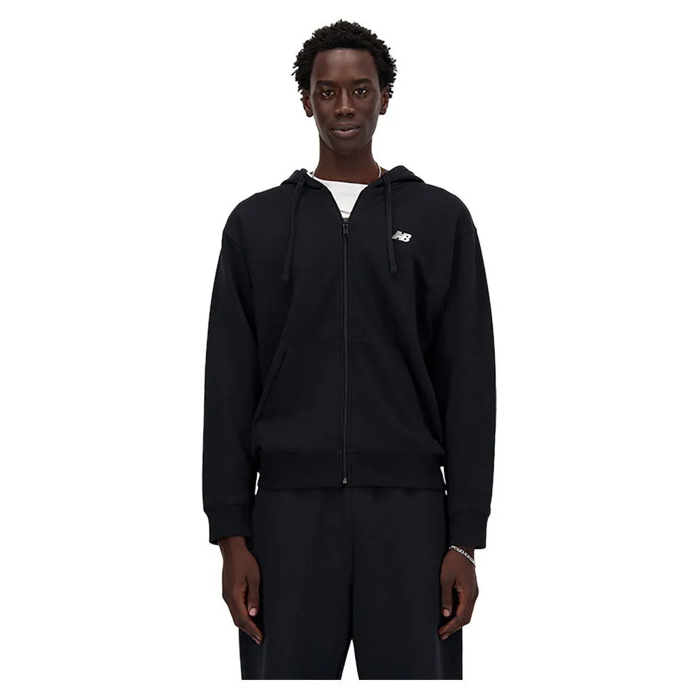 New Balance Sport Essentials Logo French Terry Reißverschlusspullover