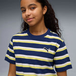 Puma Ess Elevated Striped kurzarm-T-shirt