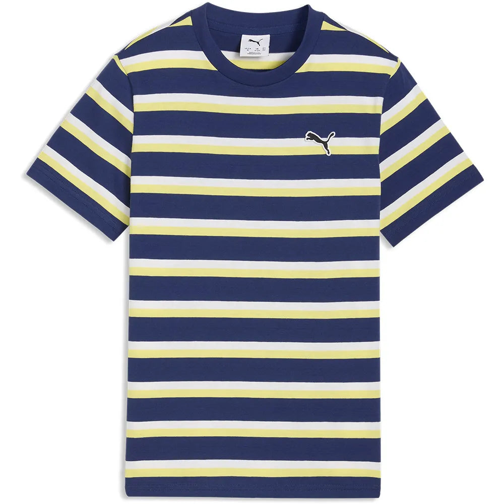 Puma Ess Elevated Striped kurzarm-T-shirt