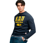 Superdry Ath Felt Applique Relaxed Crew sweatshirt