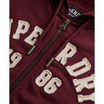 Superdry Athletic Essentials Relaxed Crop Reißverschlusspullover