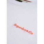 Superdry Essential Company Logo kurzarm-T-shirt – Orange