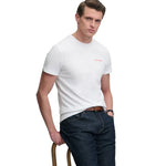 Superdry Essential Company Logo kurzarm-T-shirt – Orange