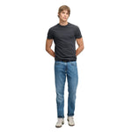 Superdry Essential Company Logo kurzarm-T-shirt – Schwarz meliert