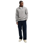Superdry Essential Serif Logo halbreißverschluss-sweatshirt