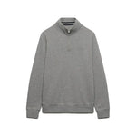 Superdry Essential Serif Logo halbreißverschluss-sweatshirt