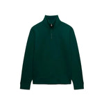 Superdry Essential Serif Logo halbreißverschluss-sweatshirt