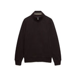 Superdry Essential Serif Logo halbreißverschluss-sweatshirt