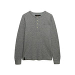 Superdry Mini Slub Waffle Grandad pullover