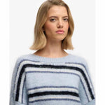 Superdry Slouchy Brushed Stripe pullover