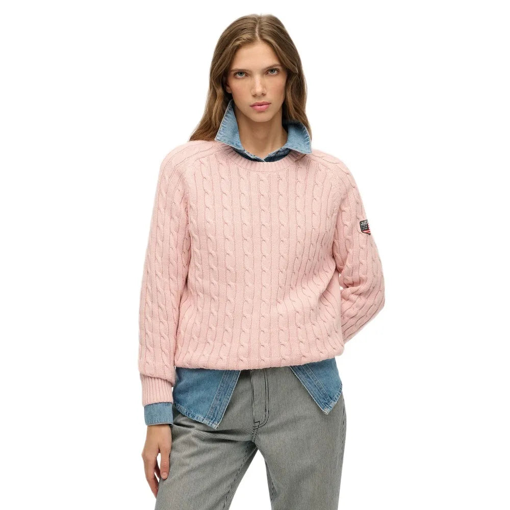 Superdry Slouchy Cable pullover