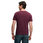 Superdry Vintage Logo Classic kurzarm-T-shirt – Portweinrot