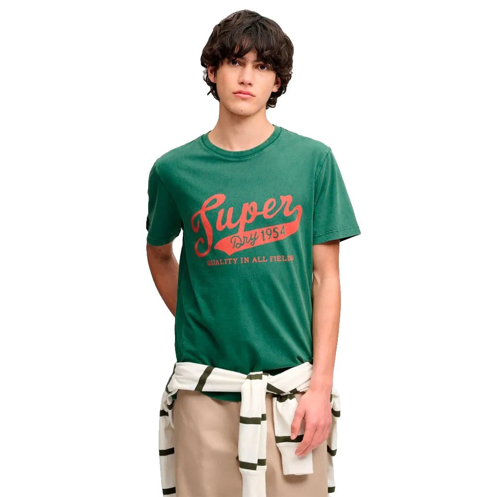 Superdry Vintage Script kurzarm-T-shirt