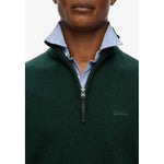 Superdry Wool Blend Halbzippullover